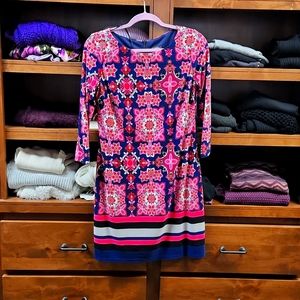 Pink , colorful Bohemian Casual